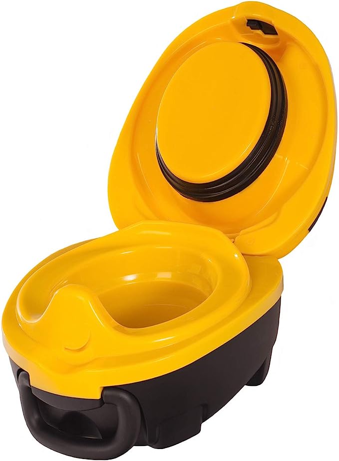 My Carry Potty - Bumble Bee Travel Potty, Award-Winning Portable Toddler Toilet Seat for Kids to Take Everywhere