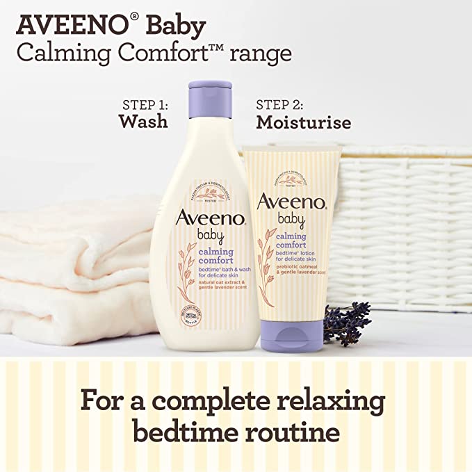 AVEENO Baby Calming Comfort Bedtime Bath & Wash,250 ml (Pack of 1)