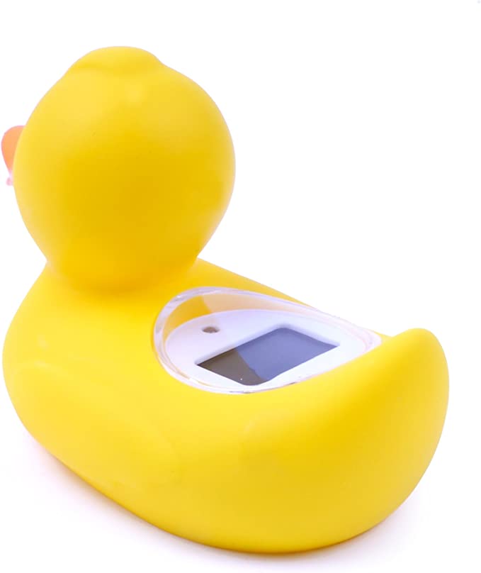 TensCare Digi Duckling Digital Water Thermometer and Baby Bath Time Toy, yellow