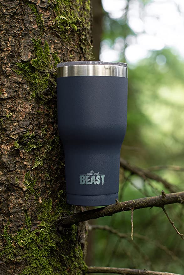 BEAST 30oz Stainless Steel Insulated Tumbler With Lid, 2 Straws